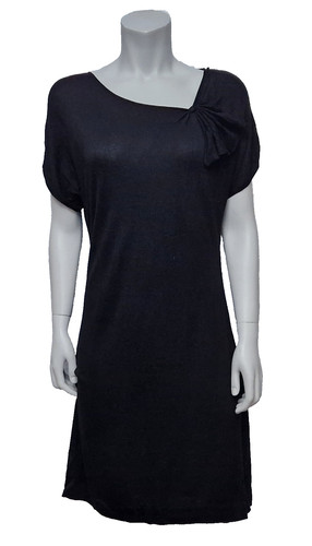 Robe chic noire midi - h&m,