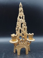 Porte-bougie laiton vintage