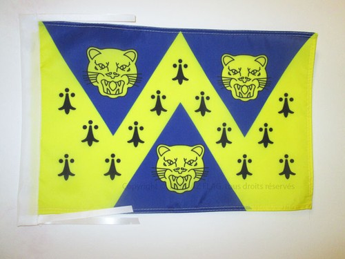 Drapeau comté shropshire - drapeau,