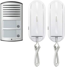 Kit Interphone Audio Bifamilial 2 Fils Sprint L2 Ligne 2000 BTICINO 366821
