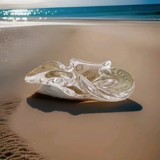 cendrier en véritable  cristal sèvres france