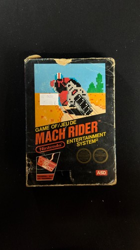 Mach rider nintendo nes - rider, :