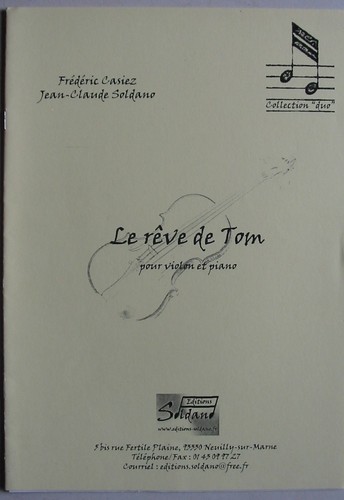 Partition pour violon - , et