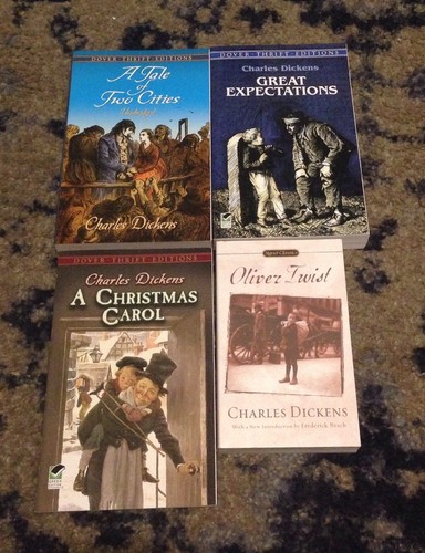Lot charles dickens books - charles,