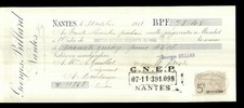 georges billard à nantes m.guillot à montaigu 31-10-1911