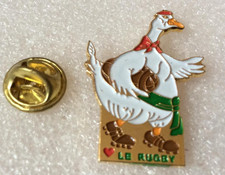 pin's vintage rugby Coq XV de