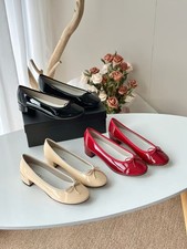 Repetto Bow Heel Ballet Shoes