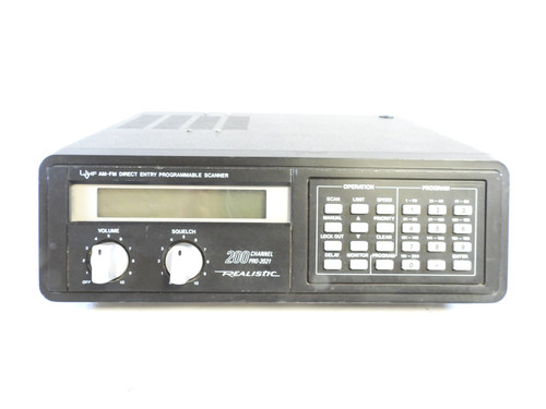 Realistic pro 2021 ham radio - realistic, pro-2021