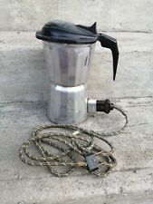Vintage Ancienne Cafetière Italienne électrique SEB Capacité 6 décilitres