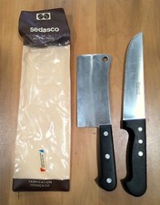 LOT HACHOIR GRAND DUC THIERS PROFESSIONNEL ET COUTEAU CAT ACIER INOX THIERS 