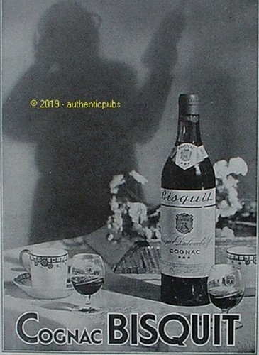 Publicite bisquit cognac fine - publicite,