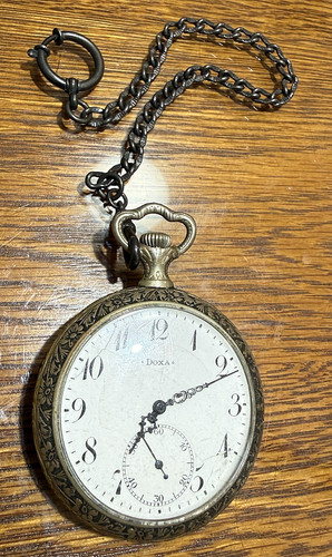 1905 doxa silver pocket - silver,