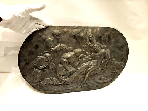 Grand bas relief bronze - grand,