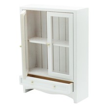 Bibliothèque en bois blanc à