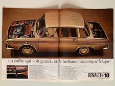 PUBLICITE ANNEES 60 - RENAULT 10 MAJOR