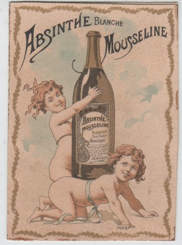 Absinthe blanche mousseline - "absinthe, mousseline"