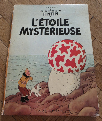 Herge tintin etoile - herge, l'etoile