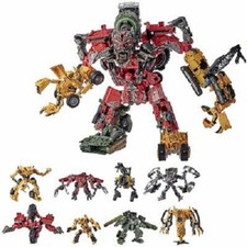 Transformers Hasbro studio series constructicons devastator complete with sets
