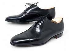 CHAUSSURES CHURCH'S SACKVILLE RICHELIEU 8F 42 CUIR VERNIS NOIR EMBAUCHOIRS 1130€