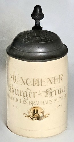 Rare chope bière - chope, à