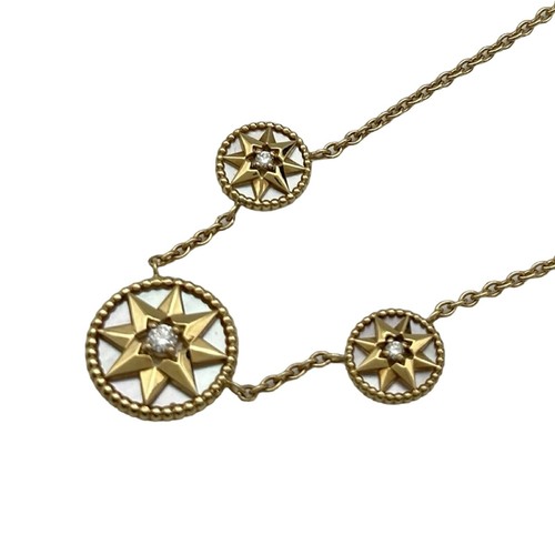 Collier christian dior rose - collier,