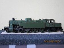 Rare LEMATEC  HO-212/1 B Locomotive Vapeur 242 AT 44 PLM Vert Brass Fulgurex