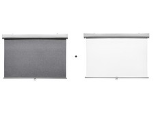 Paire de stores occultants Ikea, 1 blanc + 1 anthracite, 80 x 195 cm