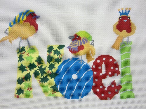 Needlepoint canvas christmas - canvas,