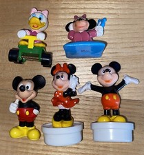 Lot Figurines Mickey Bouchons de smarties  + Autres