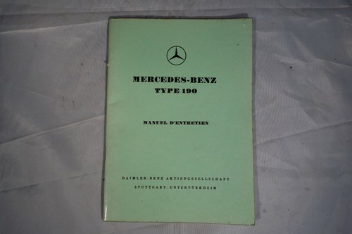 Mercedes benz 190 - 190, ponton