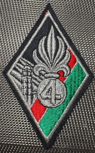 écusson patch 4eme e - Écusson, r.e