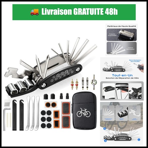 Kit réparation vélo 1 - 6, en