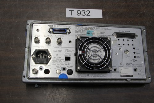 Keysight agilent 8563e rear - hp,