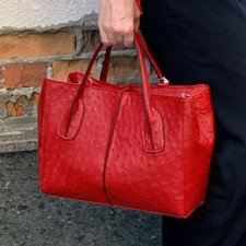 Sac à main de luxe rouge en
