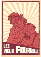 CAUUET/ LUPANO - LES VIEUX FOURNEAUX 2 (LES 2 VARIANTES en SERIGRAPHIE N°/Signé)