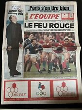L'Equipe Journal 21/02/1994