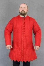 Gambison Médiéval Épais Costumé De Réenactement Renaissance LARP SCA