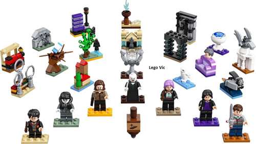Lego 76404 calendar calendrier - lego,