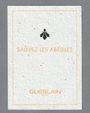 Carte buvard publicitaire  -