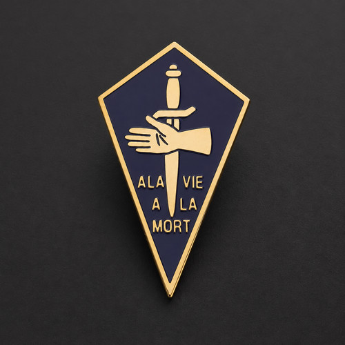 Pin émail commando - pin's, marine
