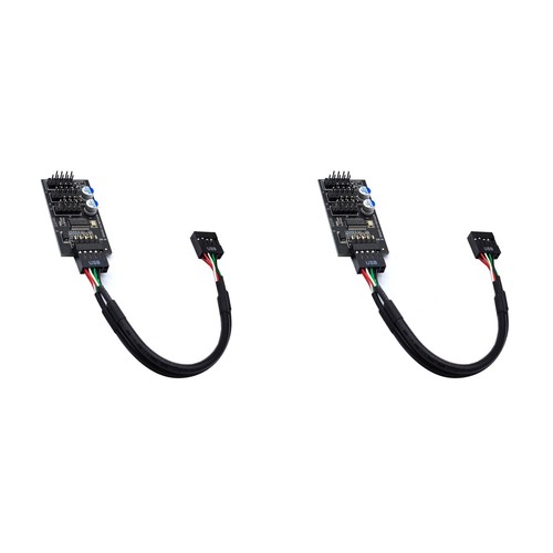 Connecteur hub usb - 2x, 9