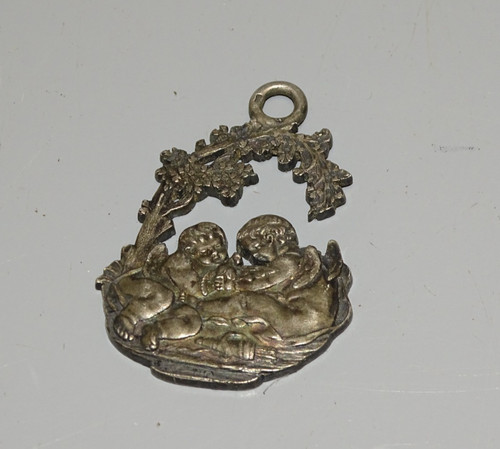 Pendentif argent poinçon - argent,