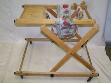 Chaise D'Enfant Antique En Bois, Chaise D'Enfant, Table De Jeu, Chariot De Jeu