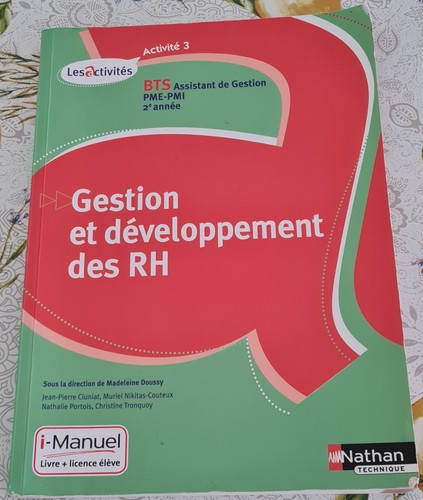 Livre activité gestion - activité, 3