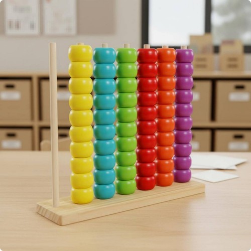 Boulier multicolore éveil - boulier,
