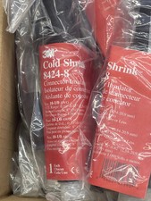 3M 8424.8 Gaine thermorétractable à froid, EPDM, noir, 2,5/20,9 mm, 203 mm  NEUF