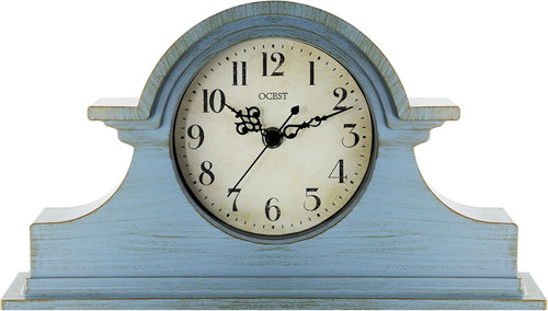 Horloge cheminée vintage - cheminée,