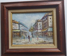 Huile Sur Toile Signée