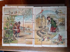 jeu de cubes très ancien
