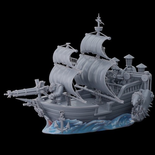 Bateau pirate orc - bateau,